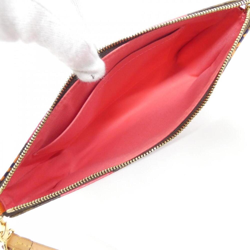 LOUIS VUITTON Brown Monogram Pochette Mini Bag - Picture 6 of 6